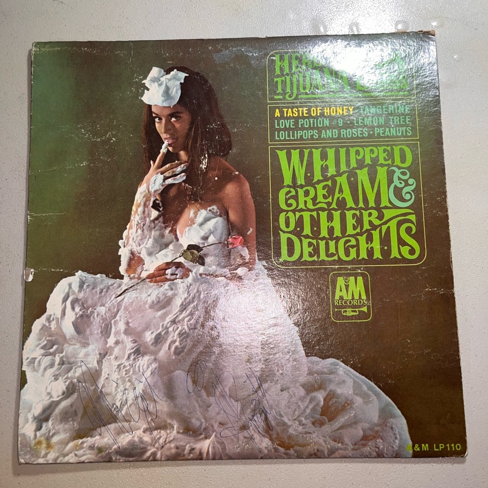 Whipped Cream & Other Delights Vinyl Album